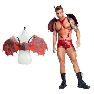 Yandy Speed Demon Costume Red Size Large